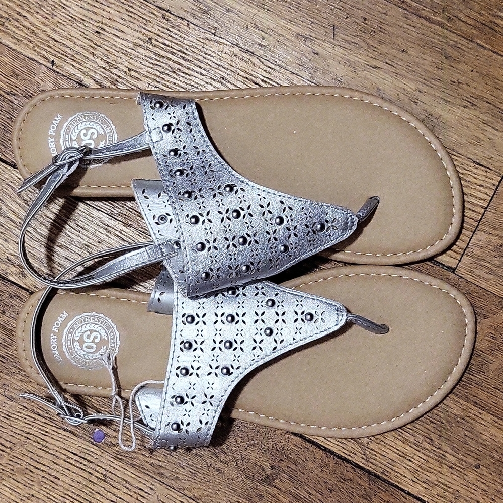 SILVER So Girl Sandals